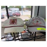 Two Oklahoma Sooners Vintage Baseball Caps