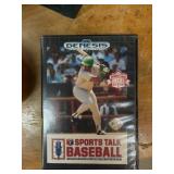 Sega Genesis Sports Talk Baseball Game