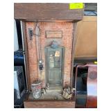 Wooden Diorama of 'Leroy & Bertha's Bar and Grill'