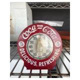 Coca-Cola Branded Thermometer With Red Housing