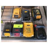 Power Tool Batteries Lot