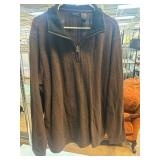 Axcess by Claiborne Brown Quarter-Zip Sweater