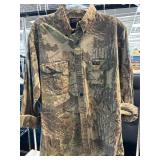 Rattlers Brand Camouflage Button-Up Shirt