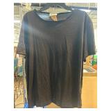 Kathie Lee Black Short-Sleeve Top