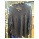 Polo Ralph Lauren Black Pima Cotton Sweater