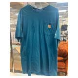 Carhartt XL Tall Relaxed Fit Blue T-Shirt