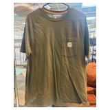 Carhartt Green Relaxed Fit T-Shirt with Pocket