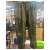 Olive Green Cargo Pants with Multiple Pockets