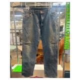 Wrangler Blue Denim Jeans with Logo Patch