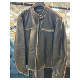 River Road XL Leather Motorcycle Jacket