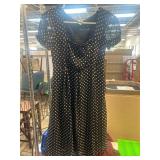 Merona Black Polka Dot Dress - Size XS