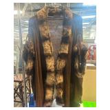 Pretty Angel L/XL Brown and Fur-Trimmed Cardigan