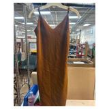 Haute Monde Metallic Knit Slip Dress