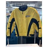 FirstGear Yellow and Black Motorcycle Jacket