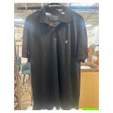 Izod Black Polo Shirt, Size XL