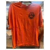 Orange Hank T-Shirt With Graphic Print