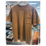 Brown Dickies Short-Sleeve Pocket T-Shirt