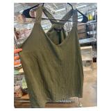 Banana Republic Green Sleeveless Top, Size L