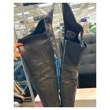 River Road Leather Motorcycle Chaps