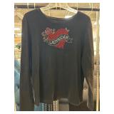 Hannah Black Long-Sleeve Cotton Shirt