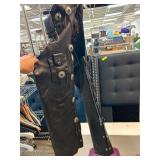 Antelope Creek Leather Vest with Button Details