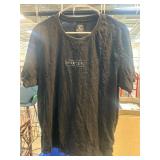 Hurley Black Short-Sleeve T-Shirt, Size Large
