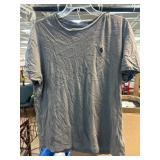 Gray Short-Sleeve Cotton T-Shirt