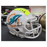 Miami Dolphins Football Helmet Mini