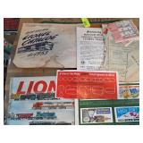 1953 Lionel Train Catalog and Ephemera