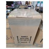 Sealed Cardboard Box Marked 'Wardrobe'