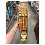 Wooden Hand-Carved Decorative Mask