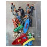 Vintage Plastic Figures and Toy Accessories