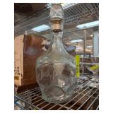 Jack Daniel's Etched Glass Decanter with Stopper