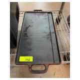Jim Beam Cast Iron Reversible Griddle/Grill Pan