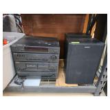 Sony Audio System with Speakers
