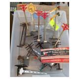 Railroad and Toy Figures with Accessories