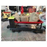 Lionel Train Gondola Car with Accessories