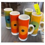 Floral Ceramic Mugs