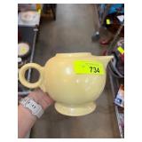 Fiesta Ceramic Teapot With Handle and Spout