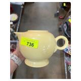 Fiesta Ceramic Teapot With Handle and Makerï¿½s Mark