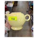 Fiesta Yellow Teapot with Handle and Spout