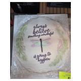 Decorative Plaque and Garden Lighting Set