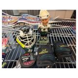 Dallas Stars Memorabilia with Helmet and Bobblehea