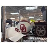 Oklahoma-Themed Hat, Basketball, and Decor