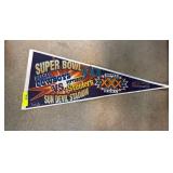 Super Bowl XXX Pennant Cowboys vs Steelers