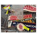 Sports Memorabilia and Frosted Mug