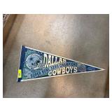 Dallas Cowboys Super Bowl XXVII Pennant