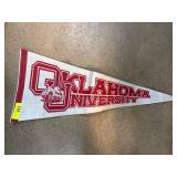 Oklahoma University Felt Pennant