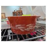 Pyrex Autumn Wheat Pattern Mixing Bowl
