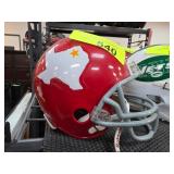 Mini Riddell Football Helmet with Texas Motif